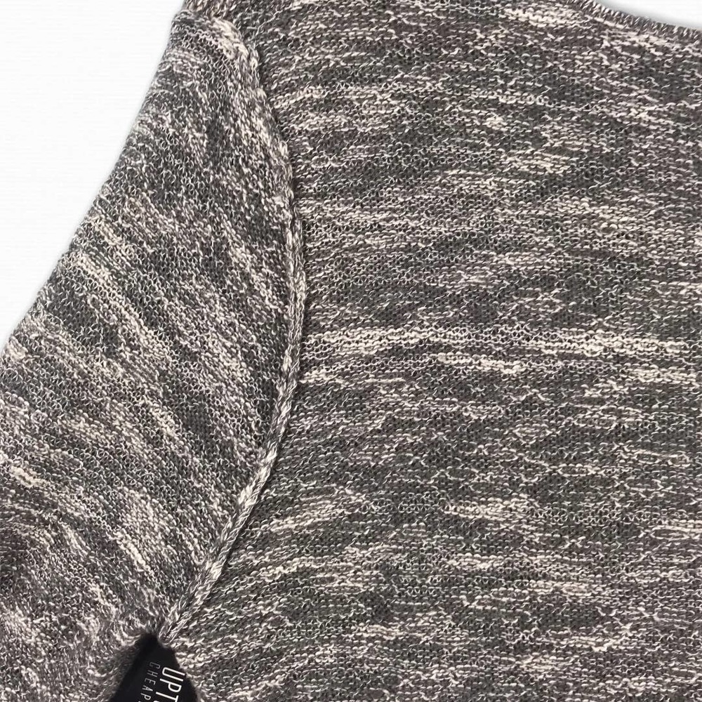 Free People Gotham Wrap Cross Over Linen Knit Top - Picture 5 of 8